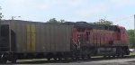 BNSF coal train DPU